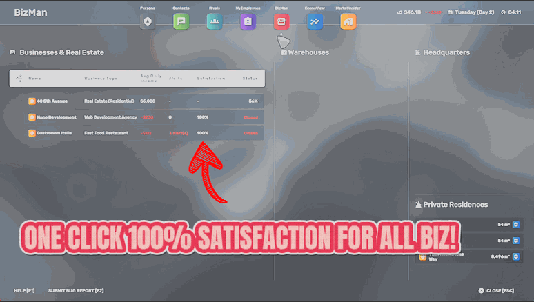 Big Ambitions — Rave Reviews (screenshot 2)